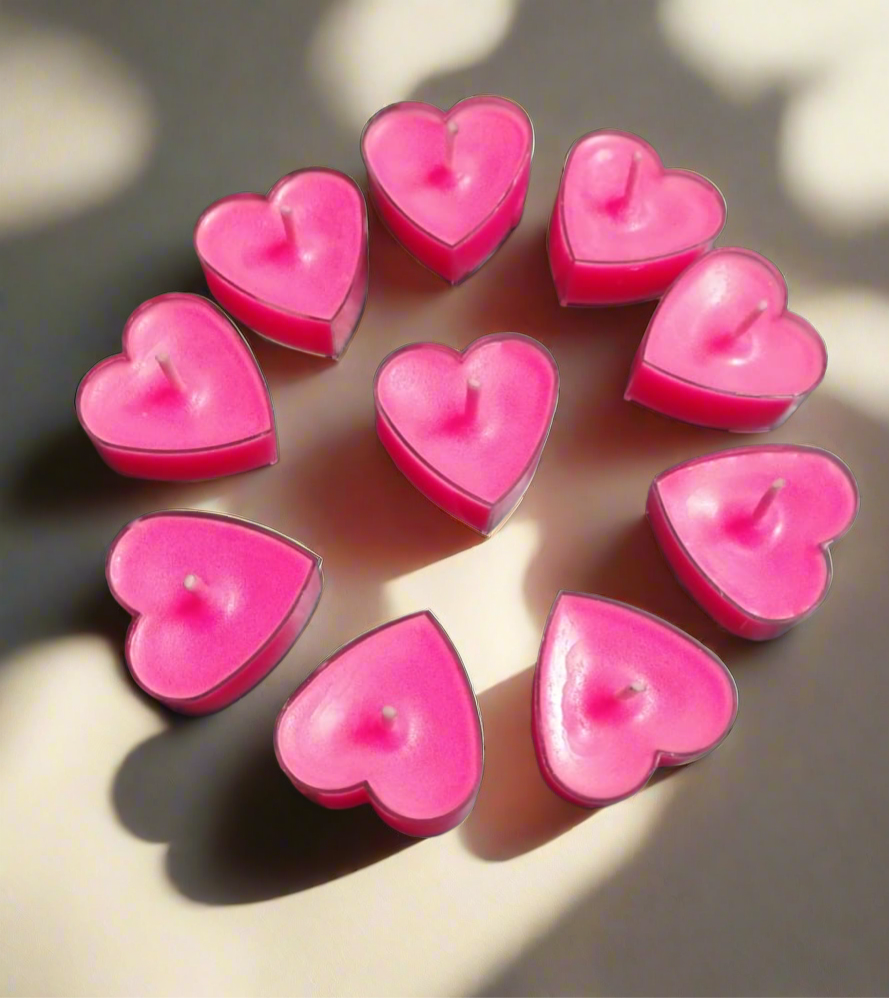 Heart shape tea light